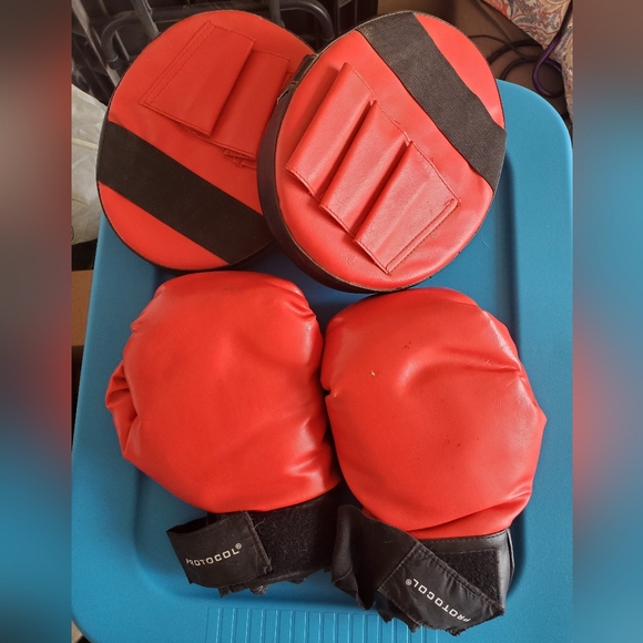 Boxing Glove & Pad Set - Picture 4 of 4